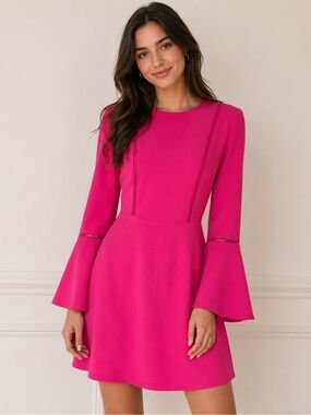 NWT Charles Henry Pink Dress Size Medium